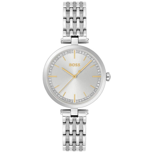 Women's Essena Quartz Silver-Tone Stainless Steel Watch 32mm