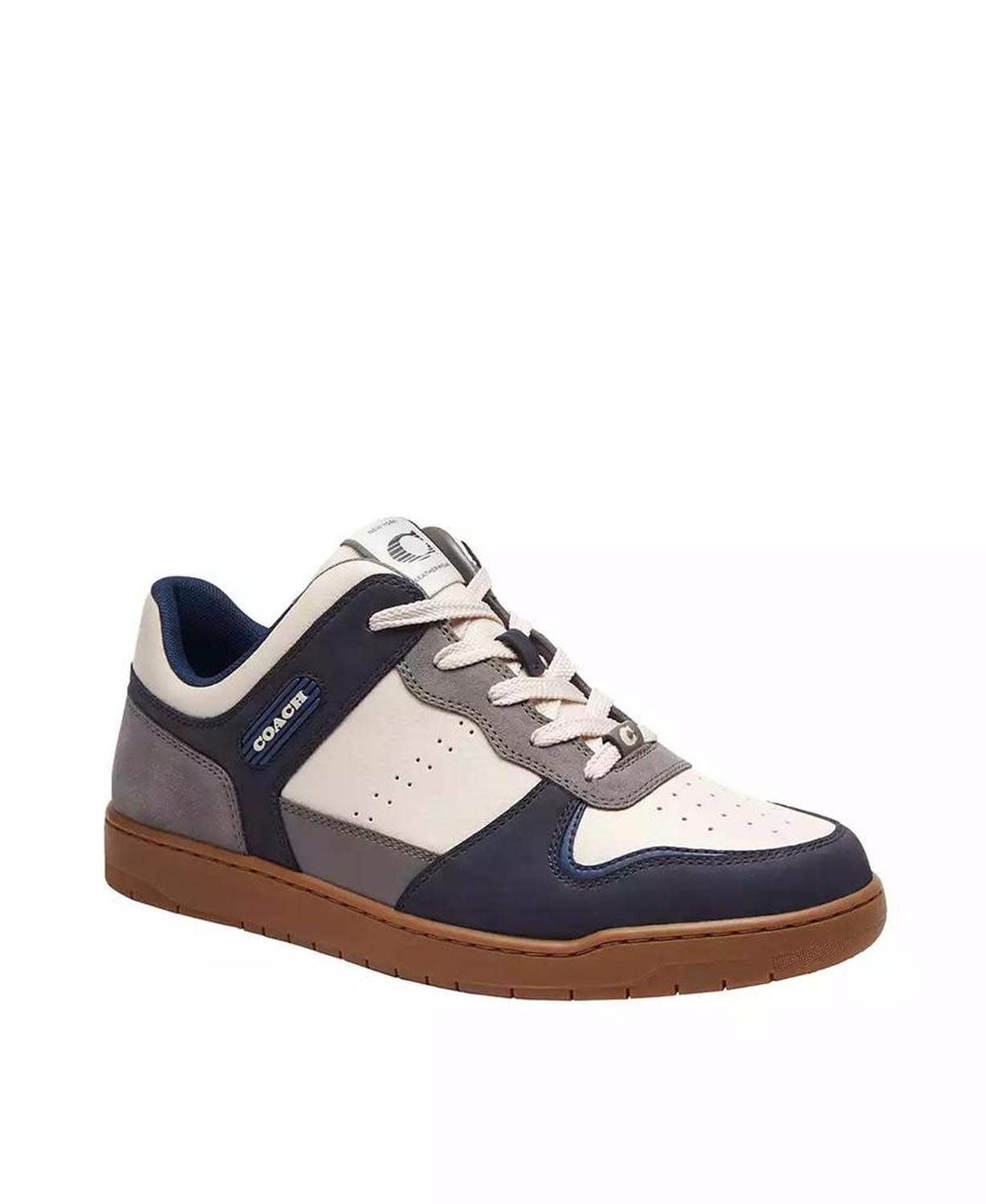 Men's C201 Suede and Leather Sneaker