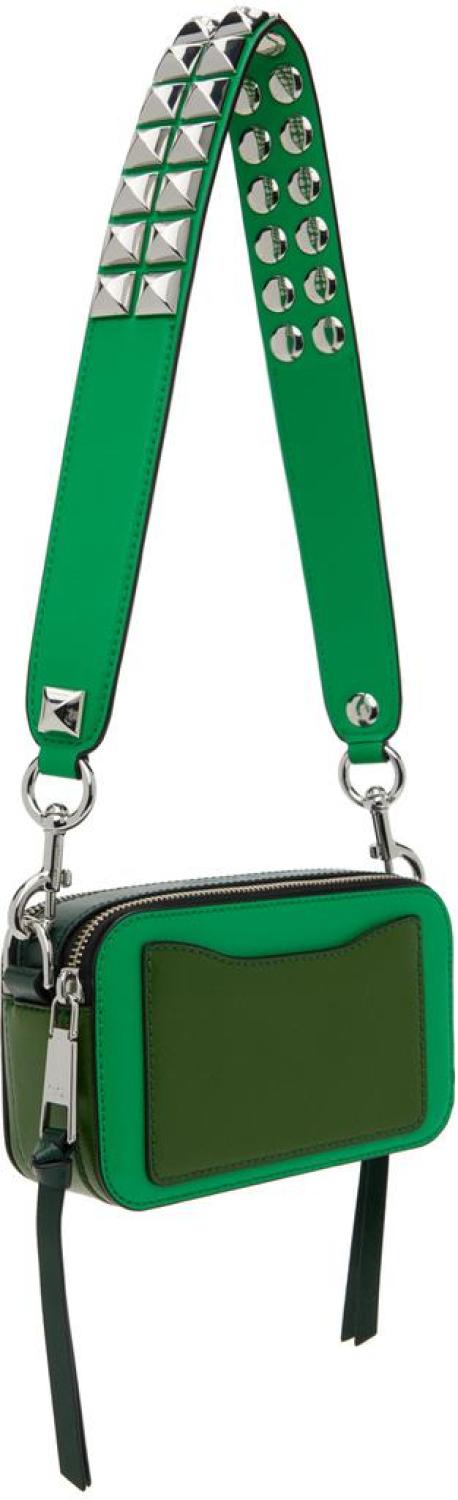 Green 'The Studded Snapshot' Bag