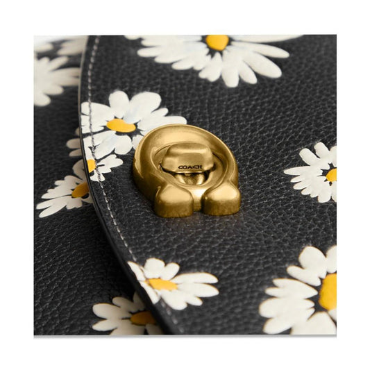 Cassie Floral Print Leather Crossbody 19