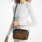 Jet Set Large Leopard-Print Calf Hair Crossbody Bag