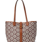 Spade Flower Jacquard Medium Open Tote