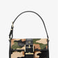 Colby Medium Camouflage Print Calf Hair Shoulder Bag