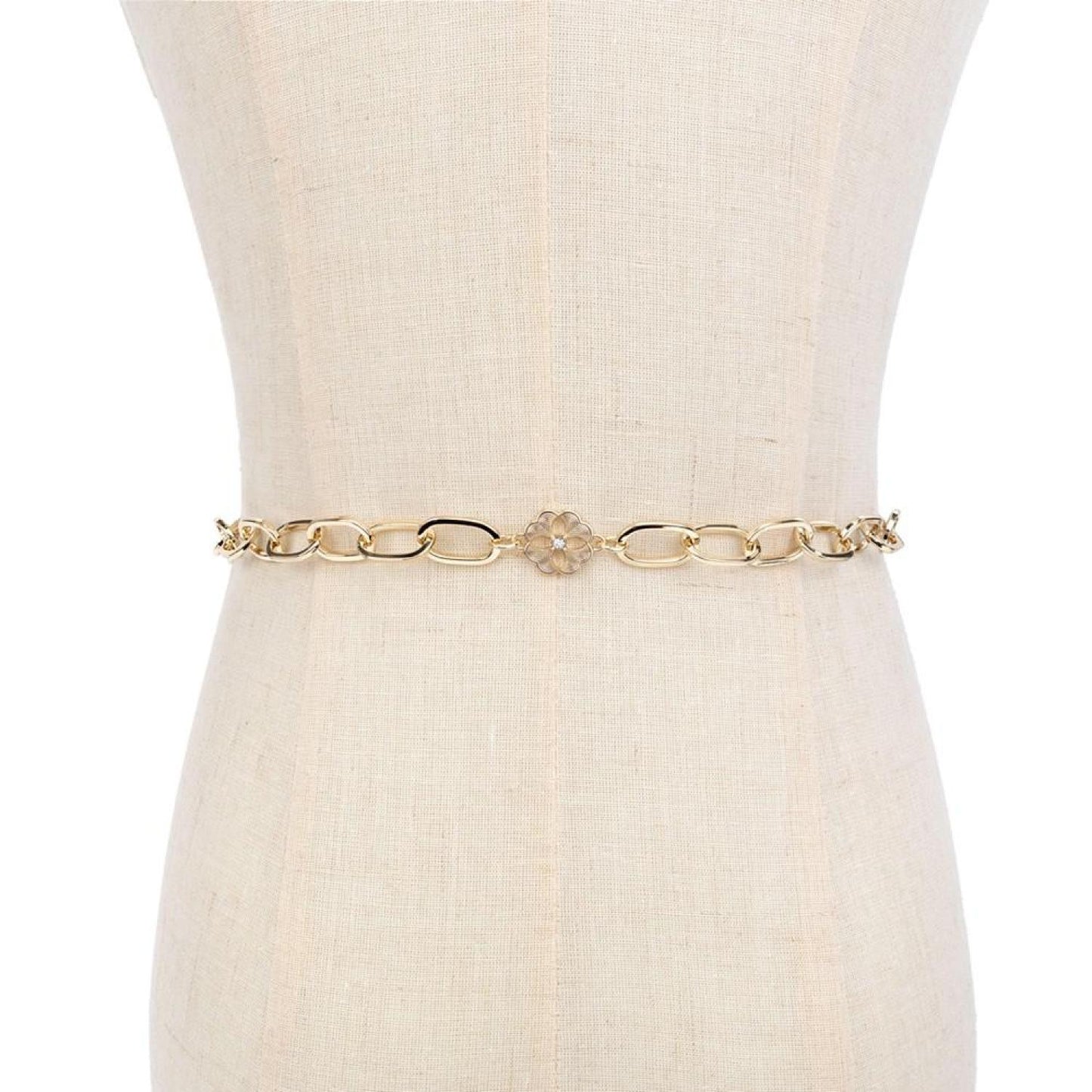 Women's Enamel Chain Belt