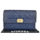 Chanel Boy  Leather Wallet  (Pre-Owned)