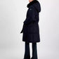 Women's Faux-Fur-Collar Belted Puffer Coat, Created for Macy's