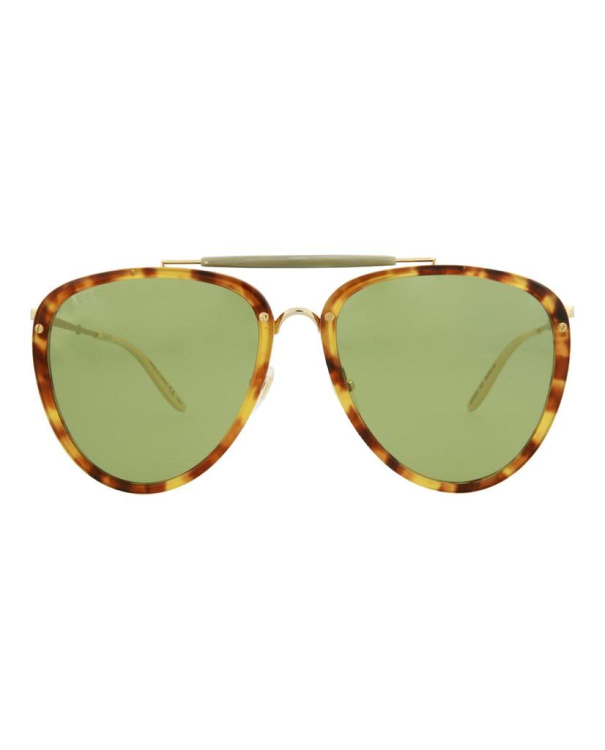 Aviator-Frame Acetate Sunglasses