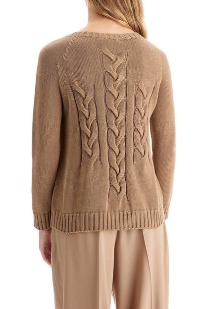 S Max Mara Cotton Cable Knit Sweater In 10 Words