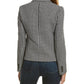 Michael Kors Collection Dogtooth Wool Cropped Jacket