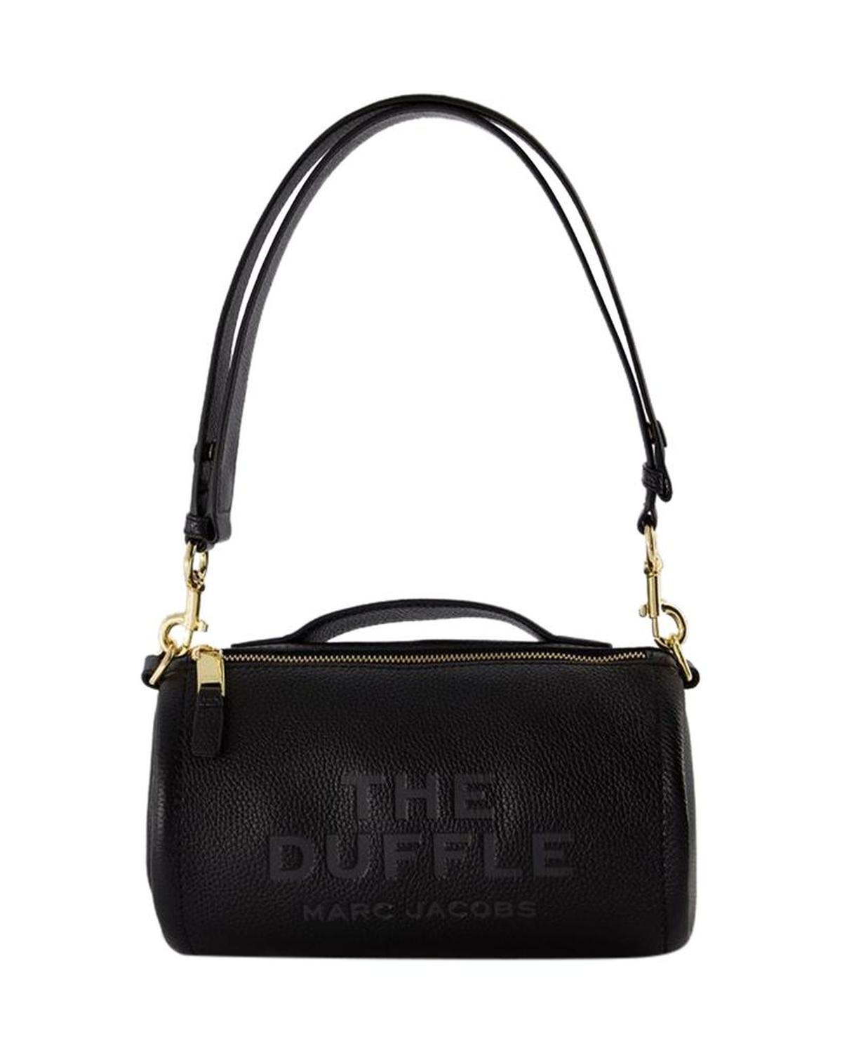 Duffle Bag -  - Leather - Black