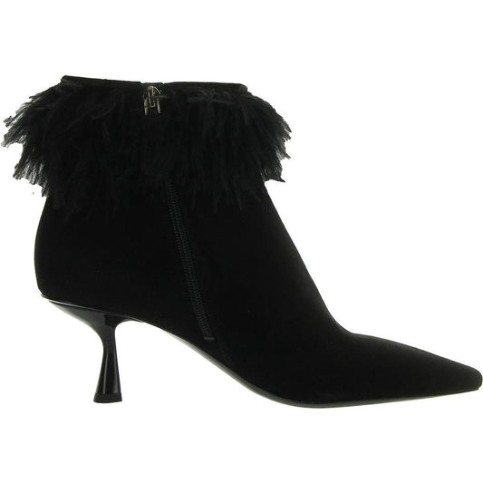 MARABOU BOOTIE Womens Leather Pointed toe Booties