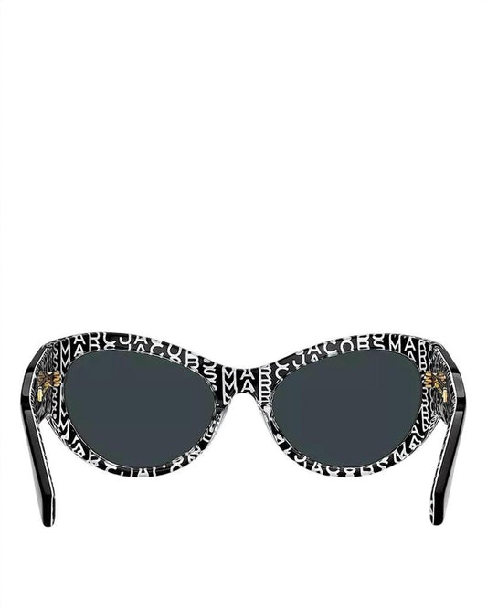 Women's Cat Eye Sunglasses In Ivory / Grey Brown