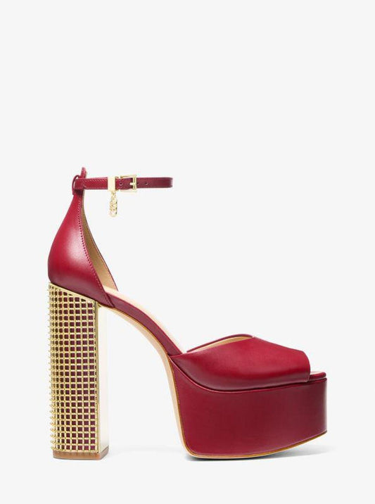 Maxine Leather Platform Sandal