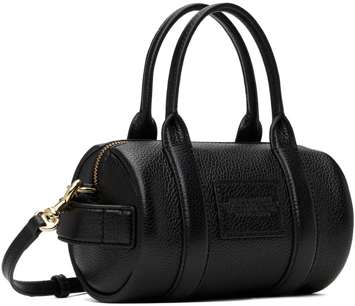 Black 'The Leather Mini Duffle' Bag