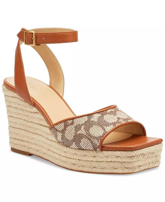 Women's Signature Textile Jacquard Espadrille Sandals