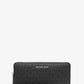 Jet Set Travel Large Signature Logo Continental Wallet