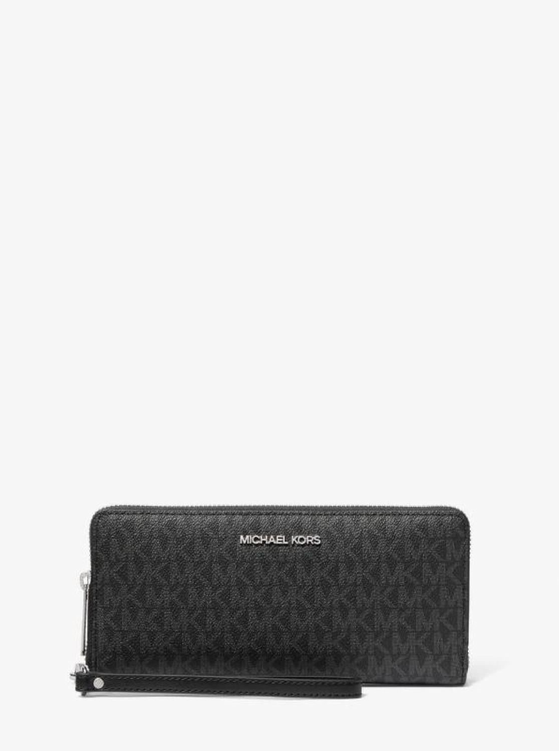 Jet Set Travel Large Signature Logo Continental Wallet