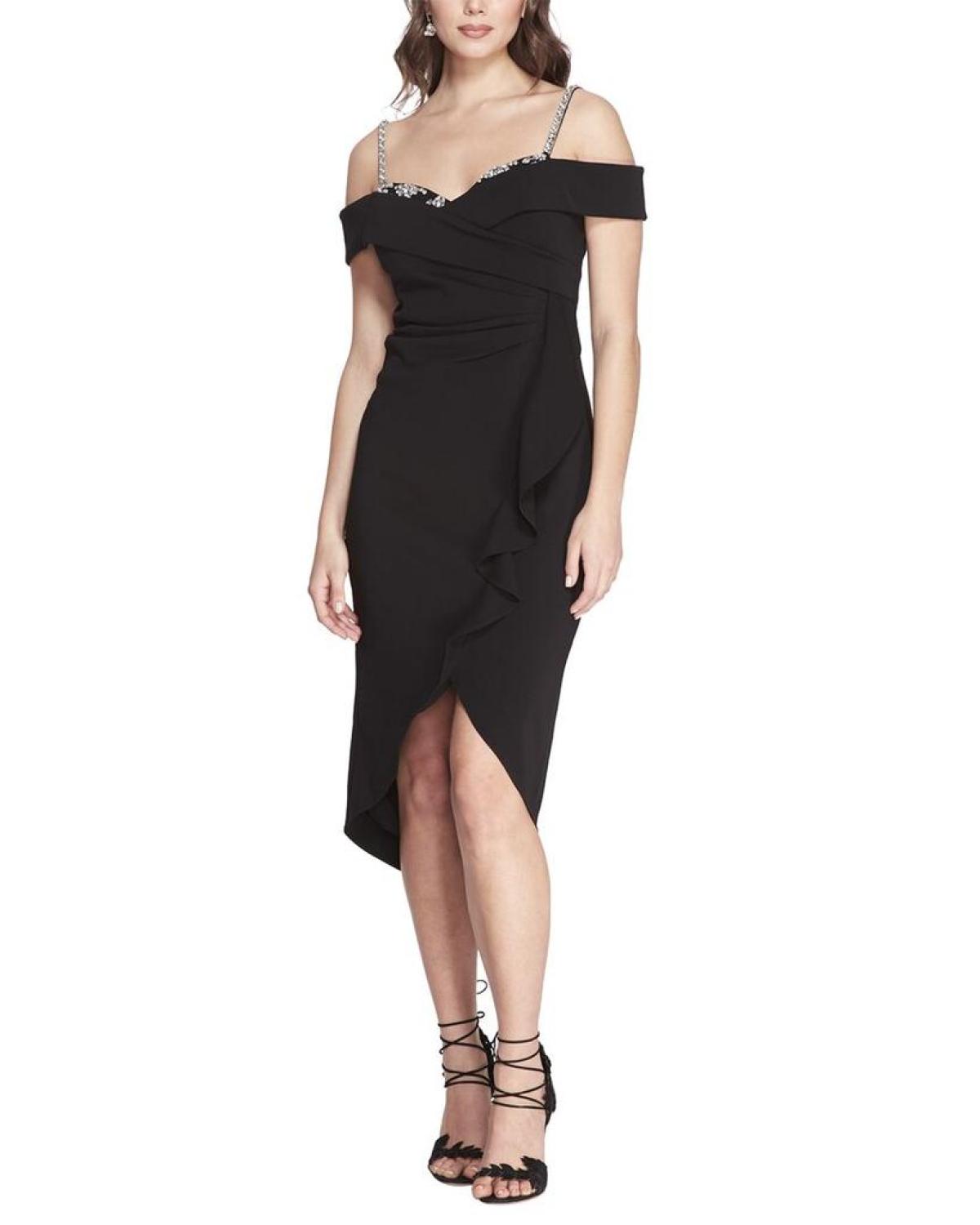 Marchesa Notte Midi Dress