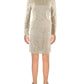 Womens Lace Mini Shift Dress