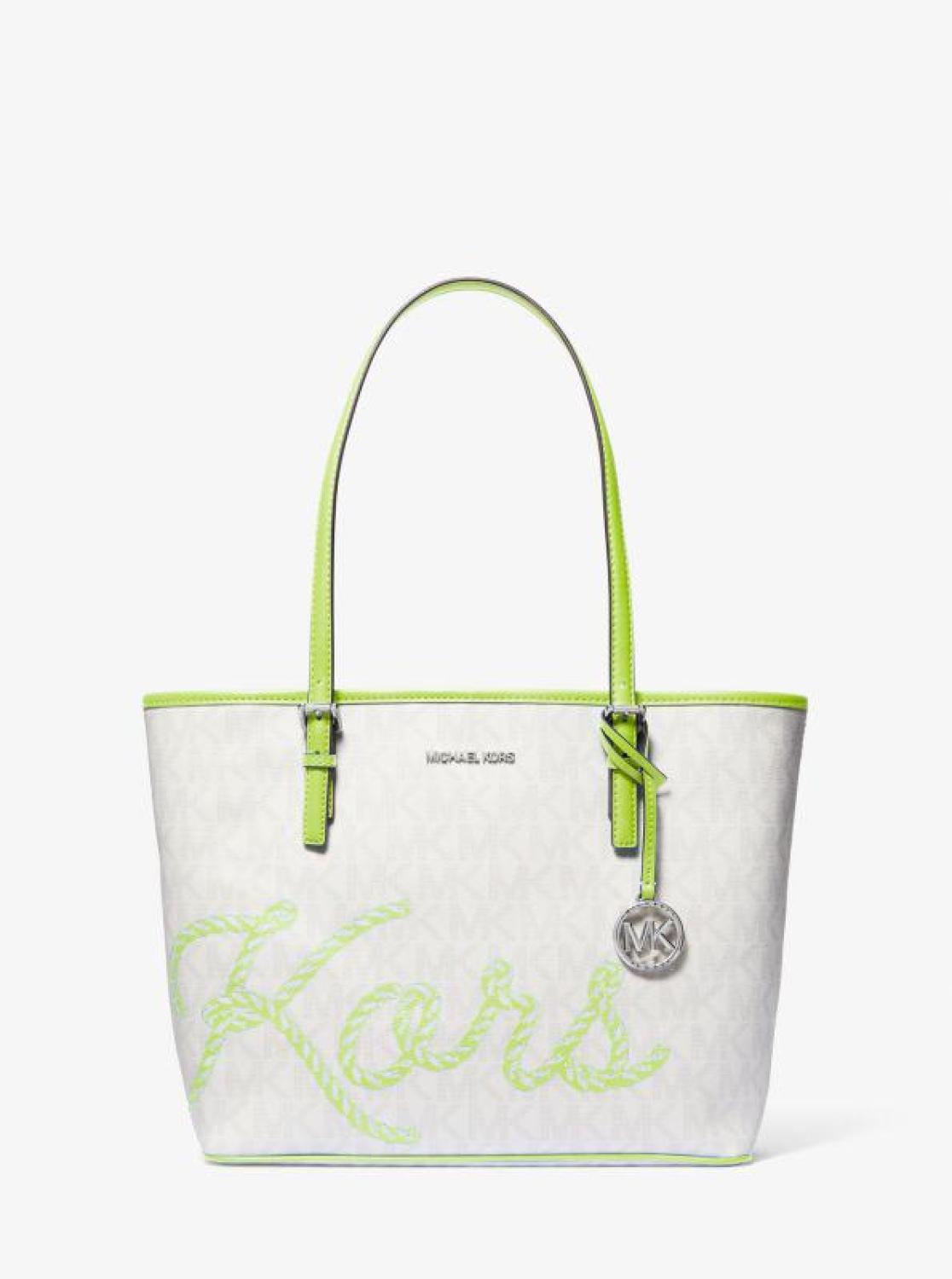 Jet Set Medium KORS Logo Tote Bag