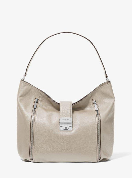 Addie Large Leather Shoulder Bag