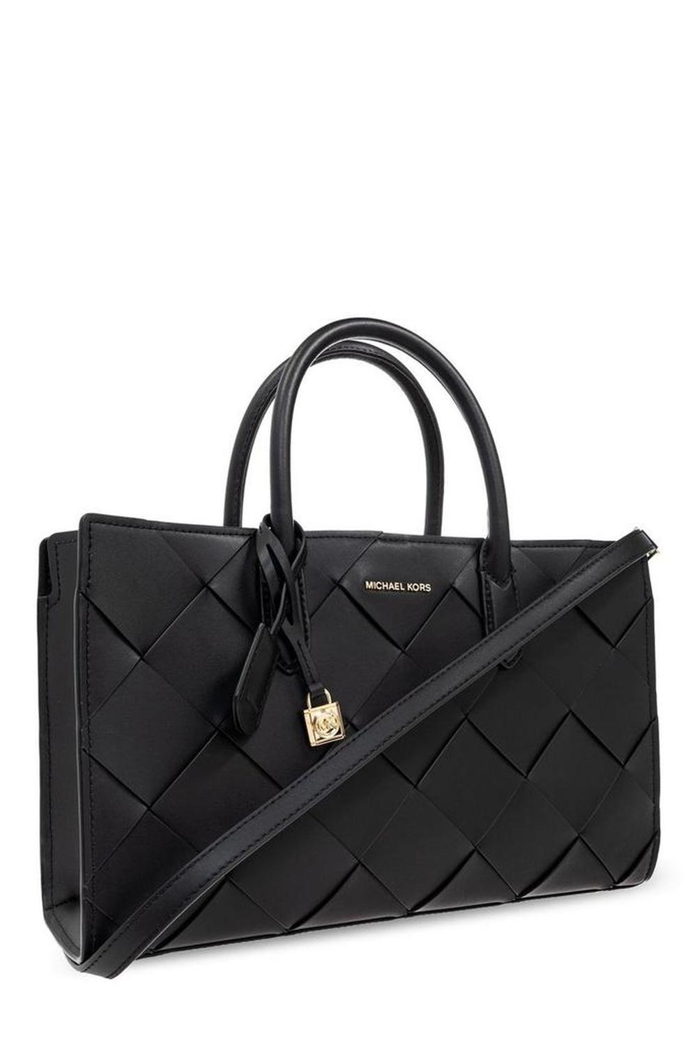 Michael Michael Kors Scarlett Medium Woven Satchel Bag