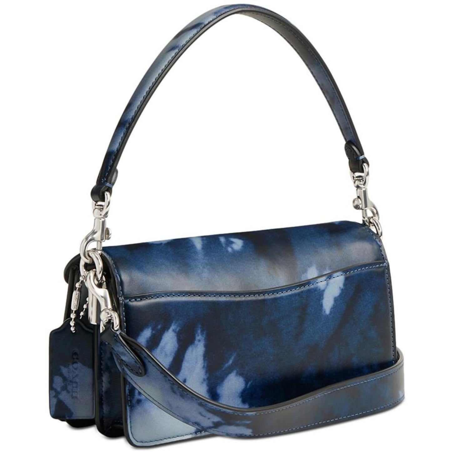 Tabby Mini Tie-Dye Print Leather Shoulder Bag 20