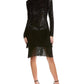 Michael Kors Collection Chain Fringe Shift Dress