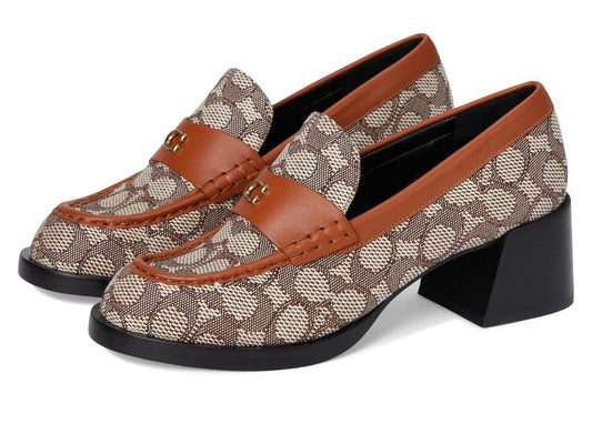 Natalie Loafer In Signature Textile Jacquard