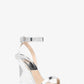 Claudia Specchio Leather Wedge Sandal