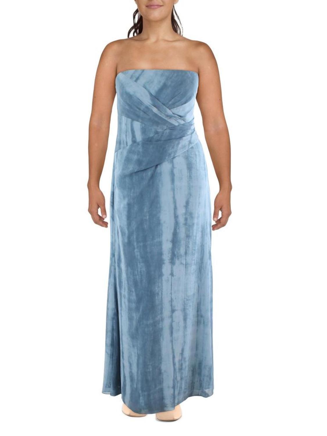 Womens Tie Dye Long Maxi Dress