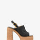 Leia Suede Platform Sandal