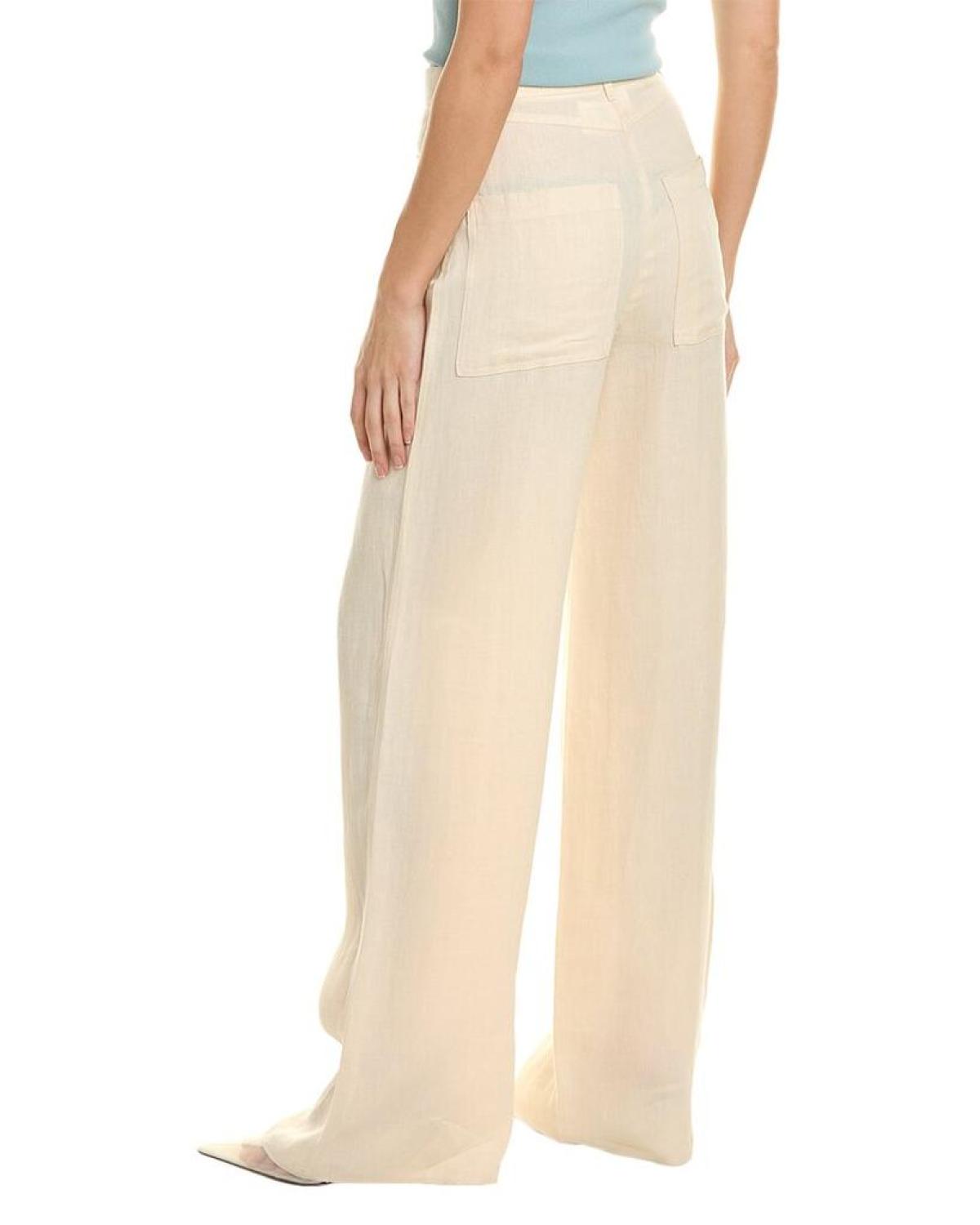 Max Mara Studio Numana Long Linen Trouser