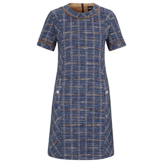 Women's Tweed Check Dress