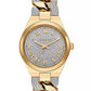 Women's Lennox Three-Hand Gold-Tone Stainless Steel Watch 37mm