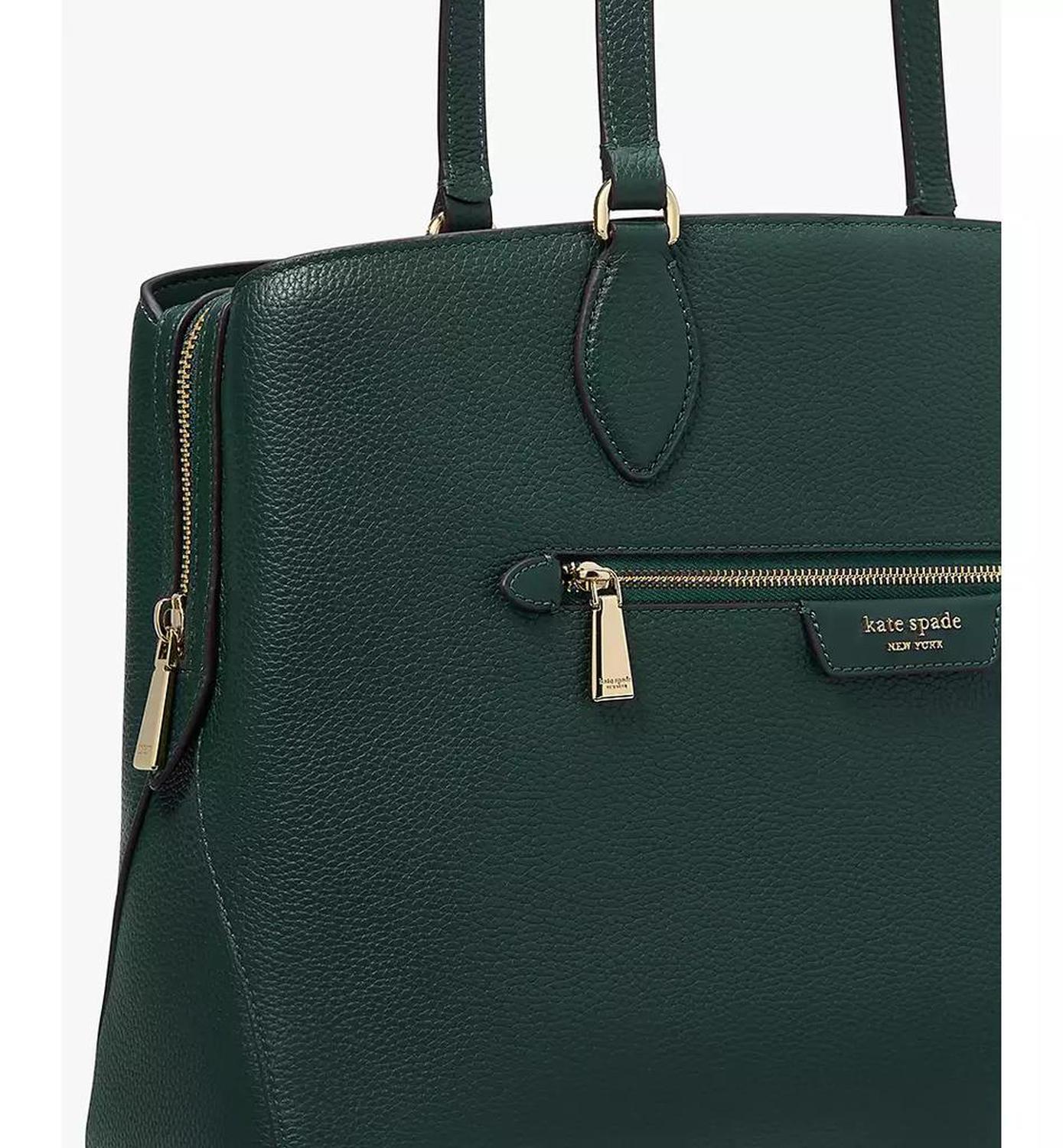 Hudson Pebbled Leather Work Tote