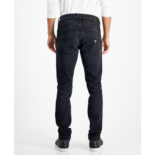 Men's Eco Slim Tapered Moto Fit Jeans