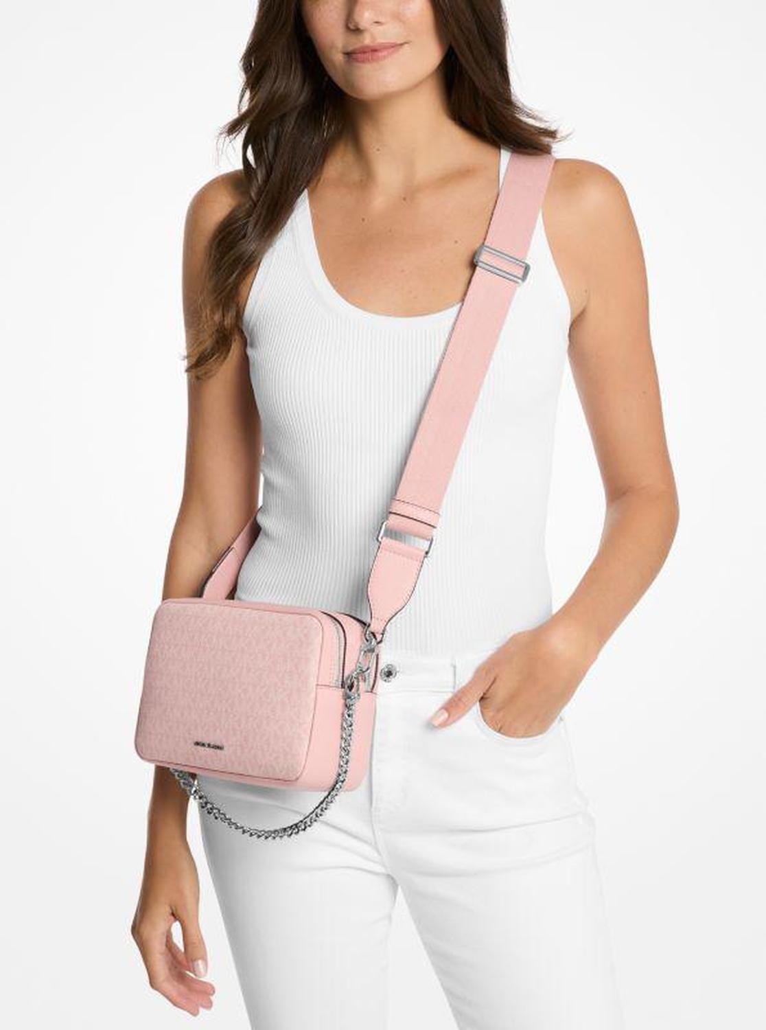 Bryant Medium Signature Logo Camera Crossbody Bag