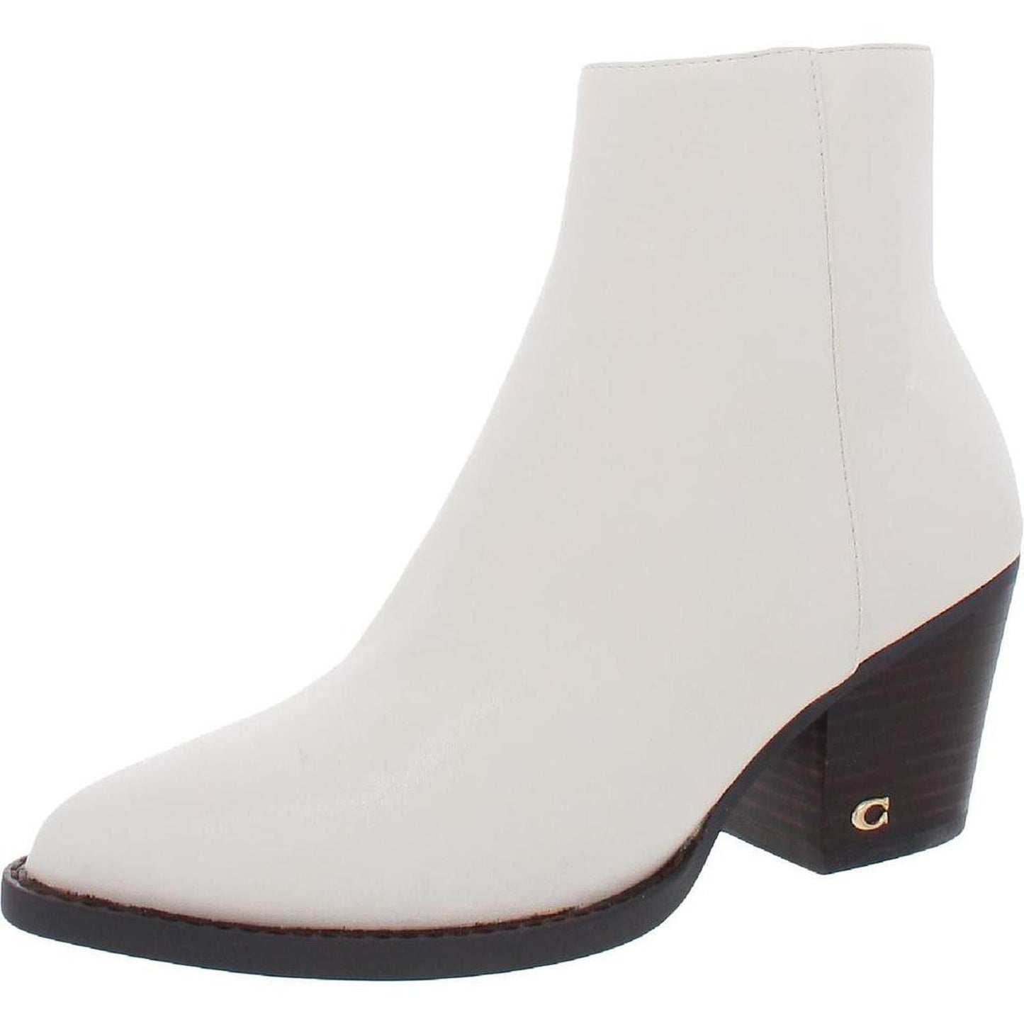 Pacey Womens Zipper Pointed Toe Booties