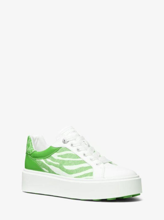 Romey Mixed-Media Platform Sneaker