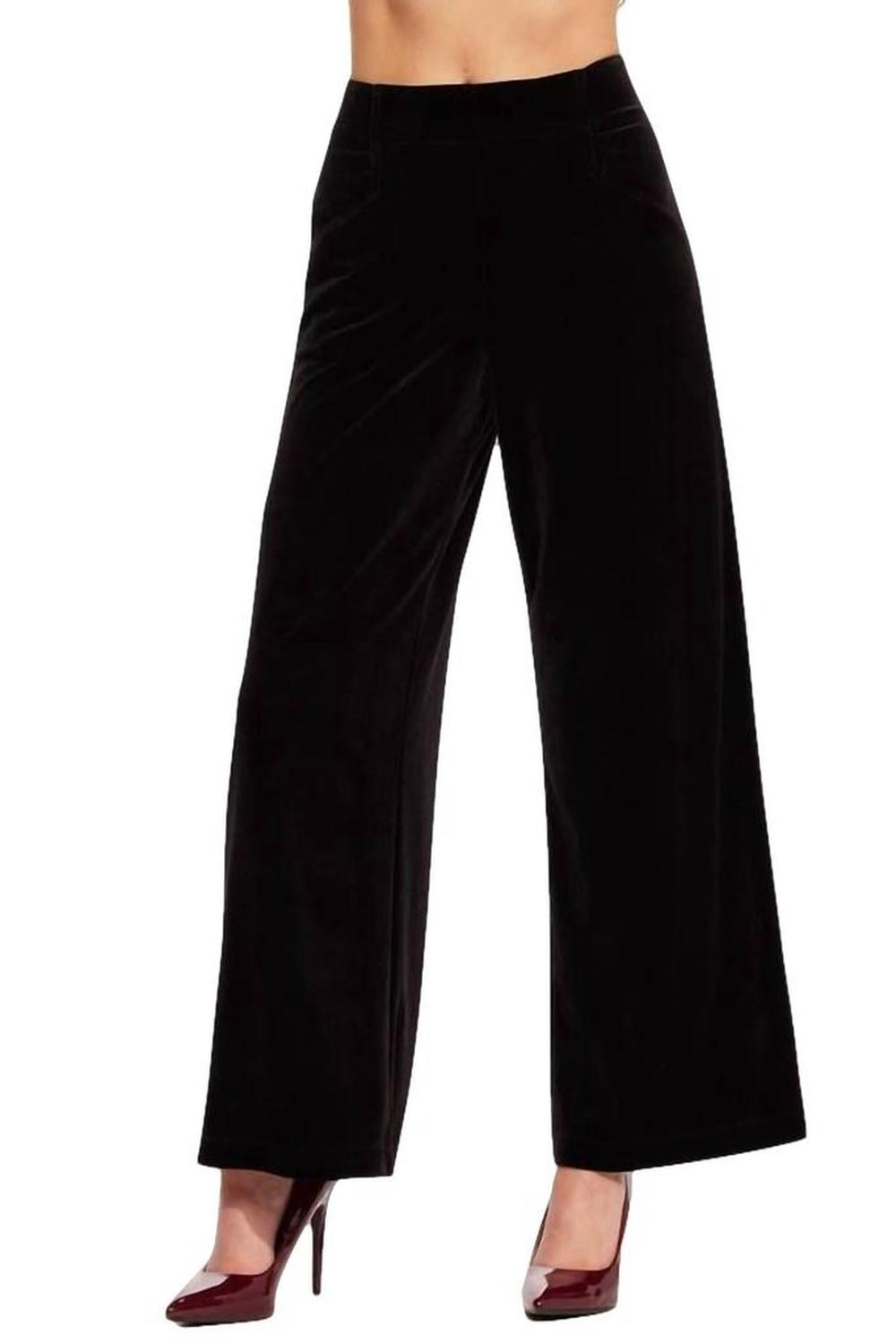 Hepburn Pant In Black Velvet