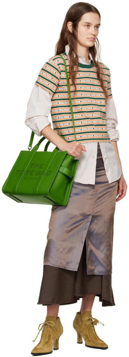 Green 'The Leather Medium' Tote