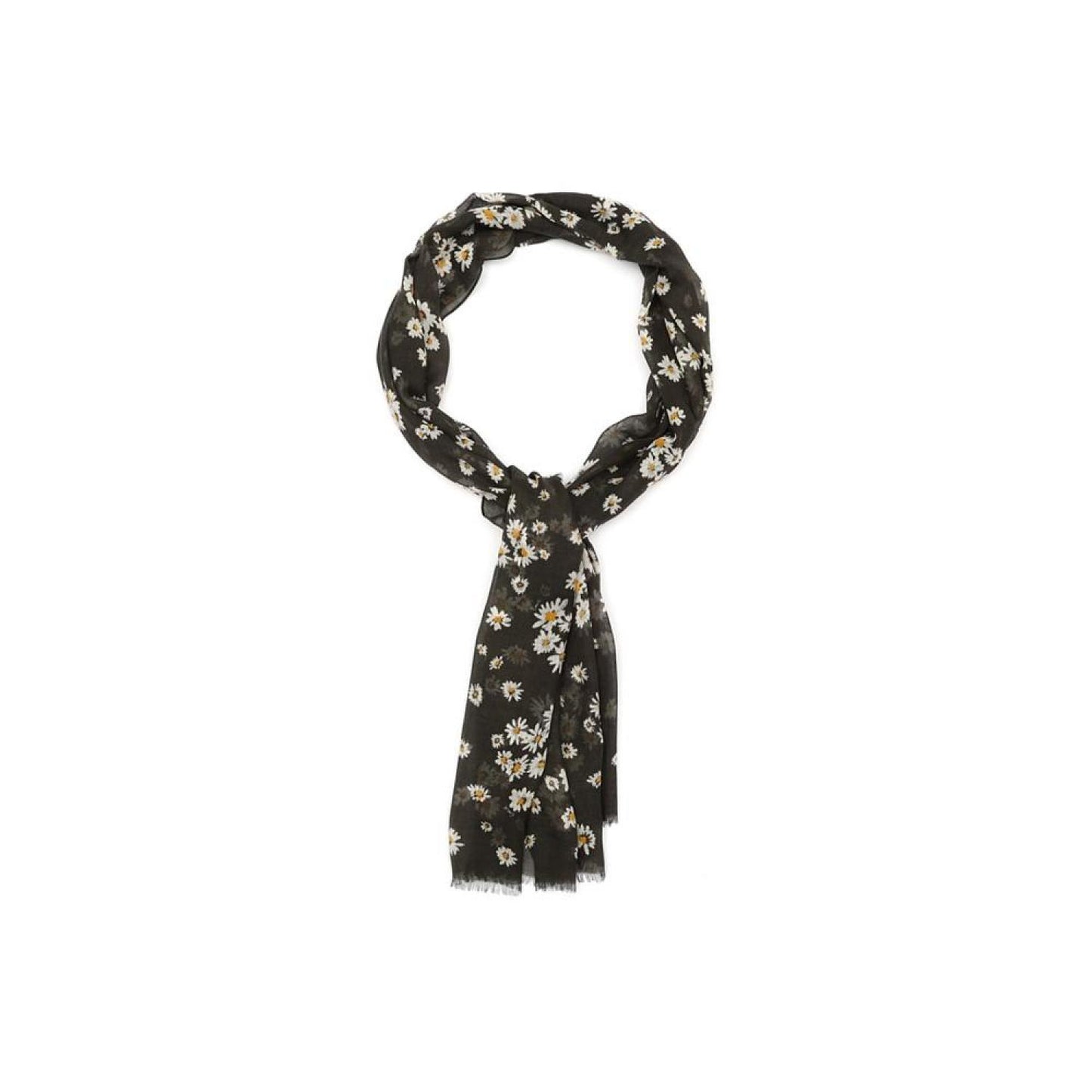 Women's Daisy Cluster Printed Oblong Scarf