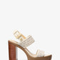 Holland Signature Logo Platform Sandal