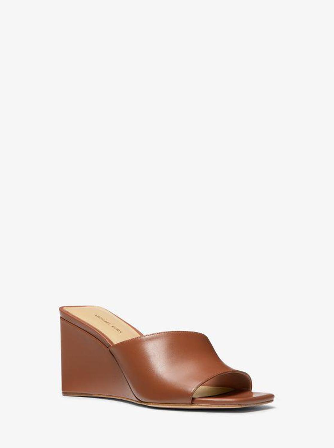 Merriam Leather Wedge Sandal