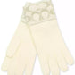 Women's Signature C Metallic Headband and Touch Tip Gloves Set