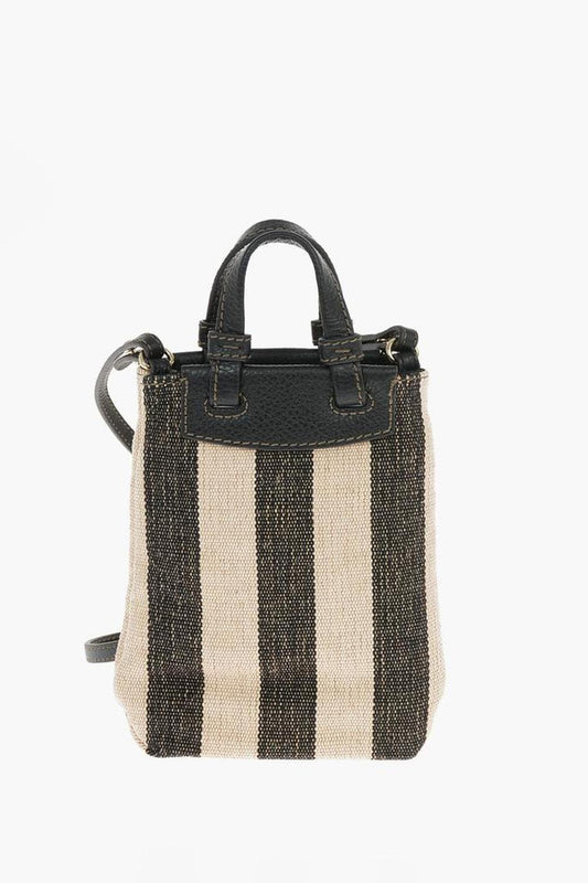 Awning Striped Meraviglia Vertical Mini Crossbody Bag