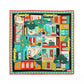 Women’s Townhouse Silk Square Scarf