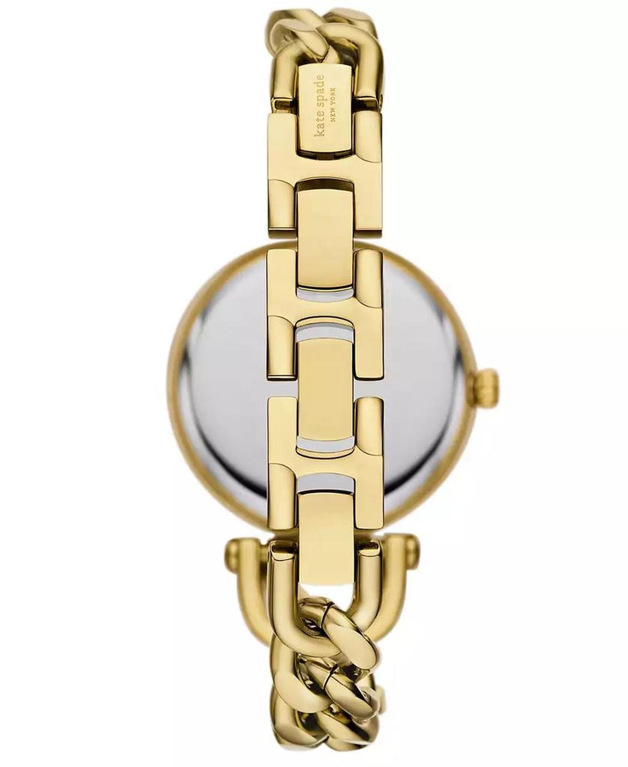 Women's Holland Three-Hand Gold-Tone Watch 34mm