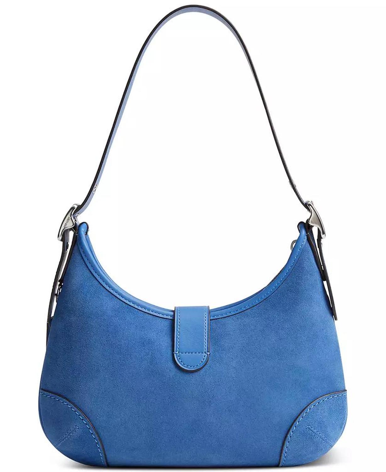 The Coach Originals Suede Hamptons Hobo Shoulder Bag